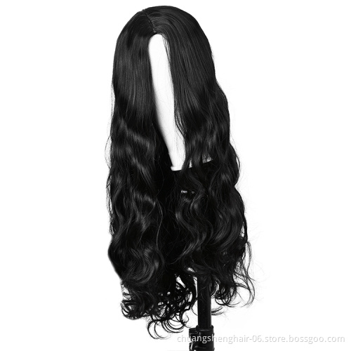 Long curly Wavy Wig wholsale straight ombre twist curly kinky afro synthetic natural glueless short hair wigs for black women